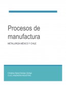Metalurgia de México y de Chile