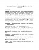 Obra teatral. Católicos defienden a la Santísima Virgen María frete a los protestantes