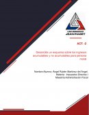 Ingresos acumulables y no acumulables