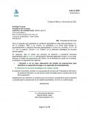 Carta Propuesta de servicios