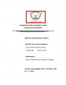 Reporte de lectura: La responsabilidad internacional