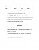 Evaluación de Fisioterapia (1era evaluación)