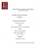 Ensayo: Administración educativa y sus generalidades