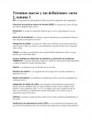 Términos nuevos y sus definiciones IT