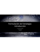 Formulación de estrategia. Problemas con el FODA