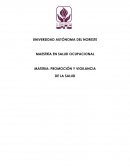Promoción y vigilancia de la salud