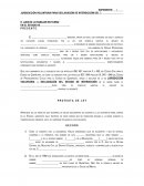 Jurisdiccion voluntaria declaracion de incapacidad