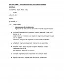 Estructura y organización de los comuptadores