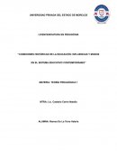 Conexiones históricas de la educación: influencias y modos en el sistema educativo contemporáneo