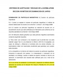Examinacion de particulas magneticas