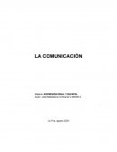 La comunicación. Expresión oral y escrita