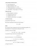 Datos Iniciales del Motorreductor