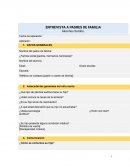 Entrevista para padres de estudiantes sordos