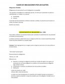 Clases de obligaciones por los sujetos