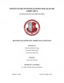 Resumen de exposición: Problemas genéticos
