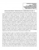 Escuelas multigrado y rezago escolar a consecuencia de COVID -19