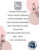 Tarea de contabilidad. Cuentas