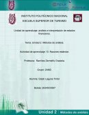 Análisis e interpretación de estados financieros. Métodos de análisis