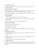 Corriente eléctrica. Proceso de transmisión de electricidad
