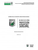 Informe final de pasantía como opción de grado