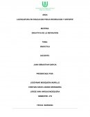 Principales elementos de la didáctica