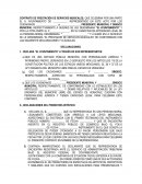 Contrato de prestación de servicios musicales