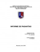 Informe de pasantías en PLANIMARA