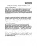 Modelos estructuralistas y posestructuralistas en TFS