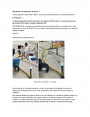 Resultados del laboratorio Ecuación química y la clase de reacción