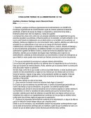 Evaluacion Teorías de la administración