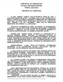 Ceremonia de graduacion “Himno nacional”