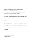 Guion Bienestar animal