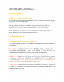 Repaso derecho fiscal
