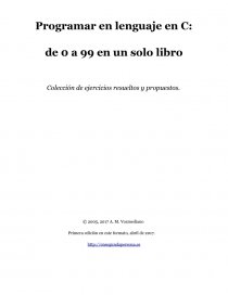 Programar en lenguaje C: de 0 a 99 en un solo libro. Página 1