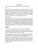 La presentación formal de los intervinientes en un proceso judicial