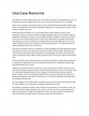 Una casa nocturna