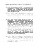 Aspectos importantes de la Resolución 0692 de 29 abril 2022