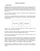 Sistema de inventarios. Restricciones al inventario