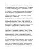 La ética en la abogacía: Un pilar fundamental en el ejercicio profesional