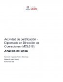 Análisis del caso Diagnóstico y la propuesta de solución para los problemas de eficiencia y competitividad de la empresa “Hilados del Sur”