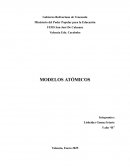 Modelos atómicos. Modelo Demócrito (450 A. C.) Modelo de Dalton (1803)