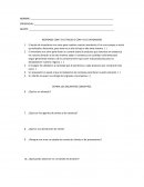 Cuestionario comercial