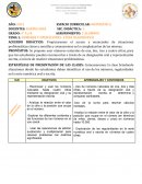 Números y operaciones - etapa diagnóstico