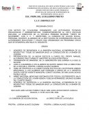 Programa para la clausura de San Juan Lachao