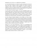 Diferencia en cuanto a la competencia material