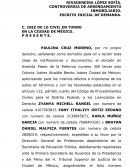 Demanda de recisión de contrato de arrendamiento