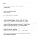 Caso La Casa Central Nesmar S.A. le envia mercancia a la Sucursal al precio de costo