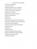 Tipos de adicciones a la tecnología