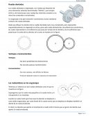 Ruedas dentadas. Ventajas e inconvenientes