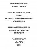 Enfermería en centro quirúrgico